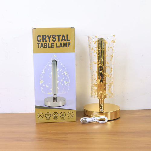 Crystal Night Lamp - Elegant Ambient Lighting | Kasturi
