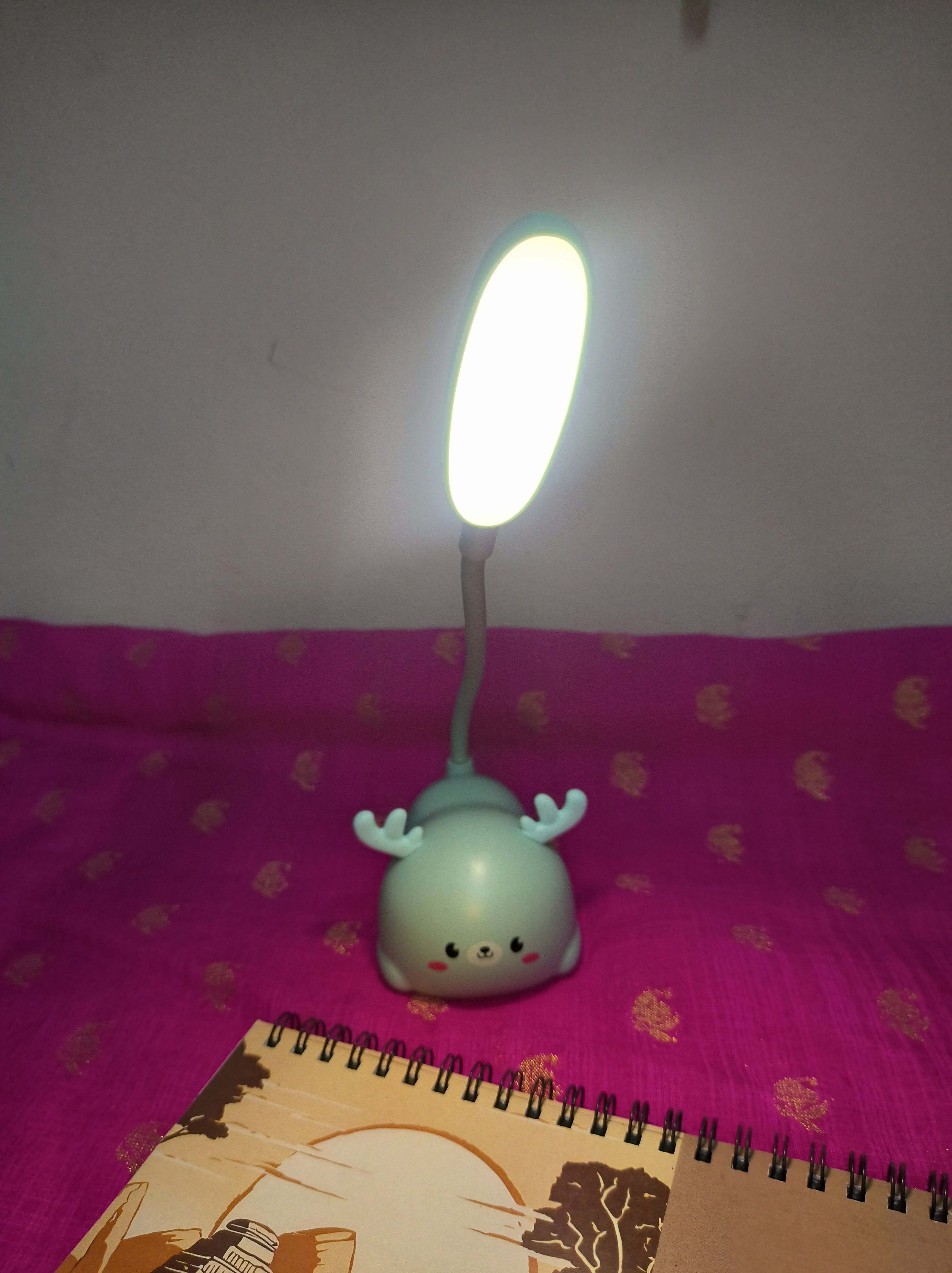 Kid's Table Lamp - Cute & Safe Night Light for Children | Kasturi