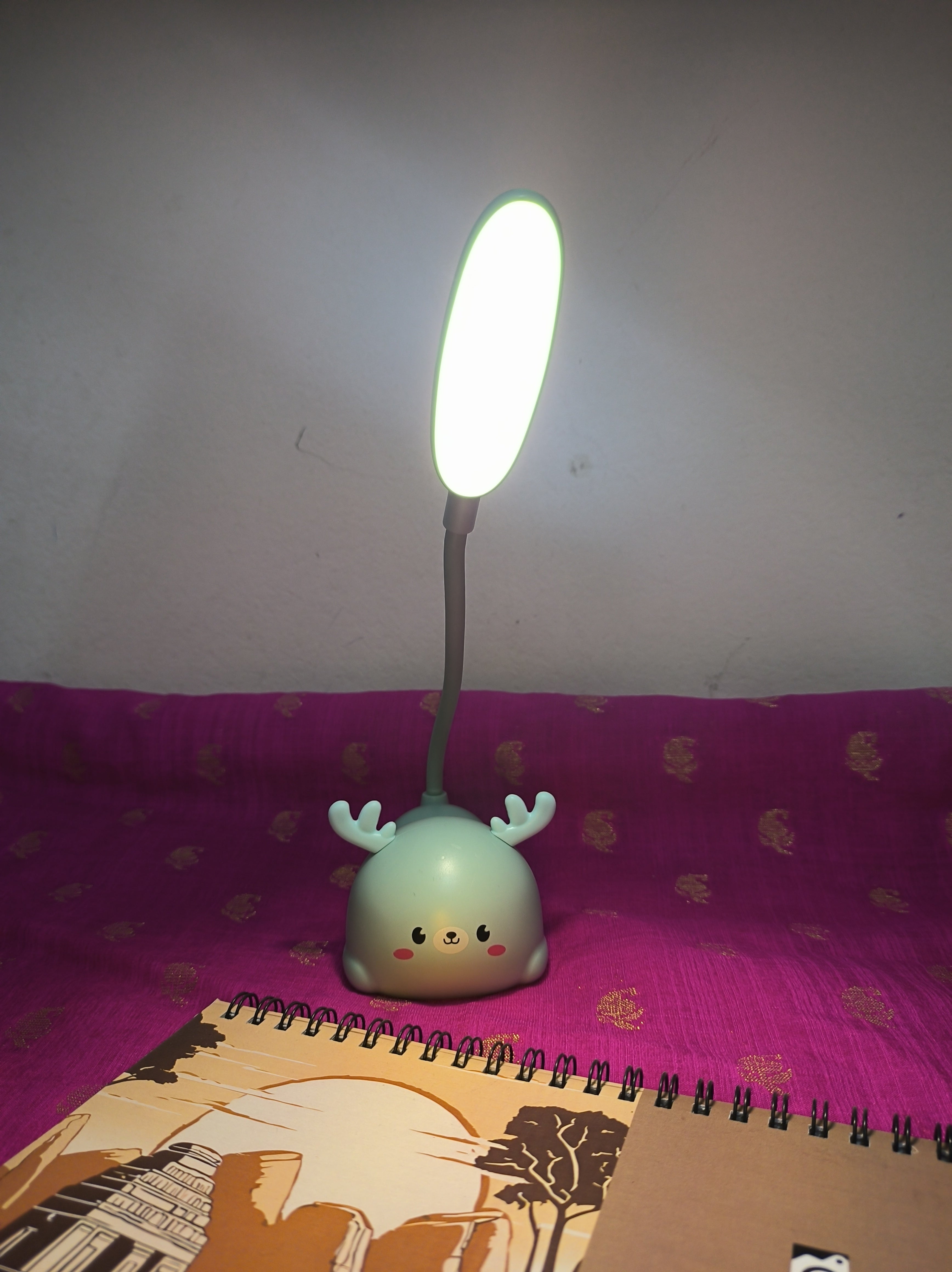 Kid's Table Lamp - Cute & Safe Night Light for Children | Kasturi