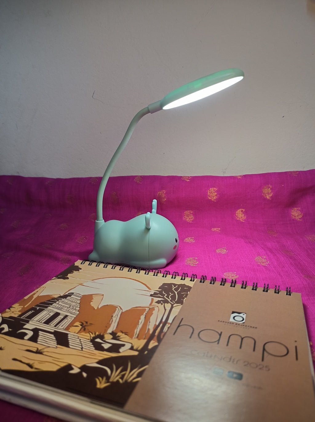 Kid's Table Lamp - Cute & Safe Night Light for Children | Kasturi