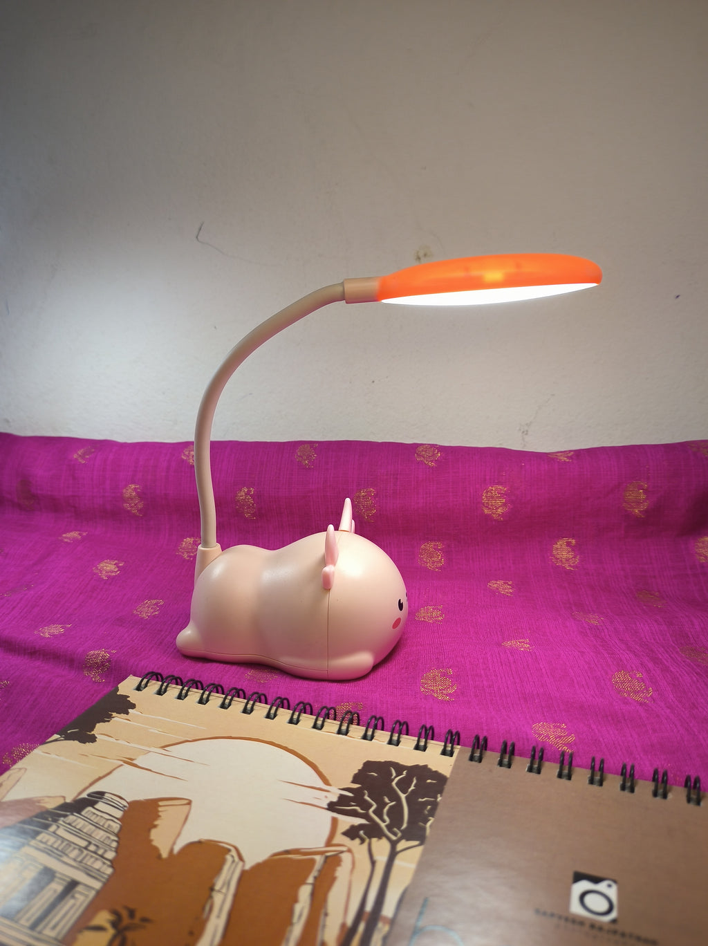 Kid's Table Lamp - Cute & Safe Night Light for Children | Kasturi