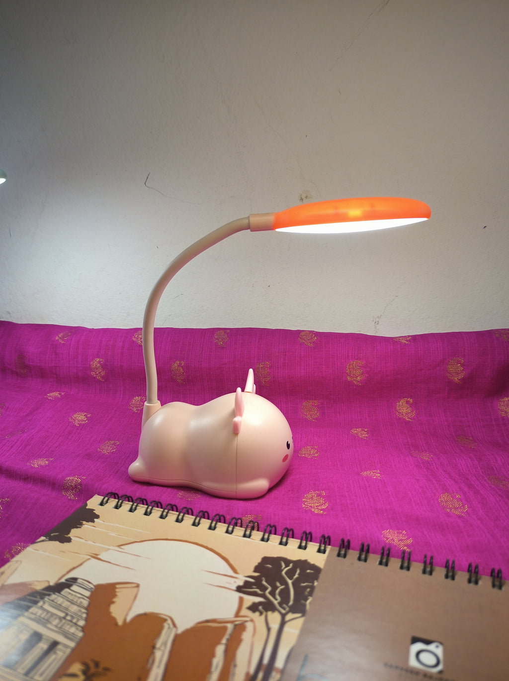 Kid's Table Lamp - Cute & Safe Night Light for Children | Kasturi