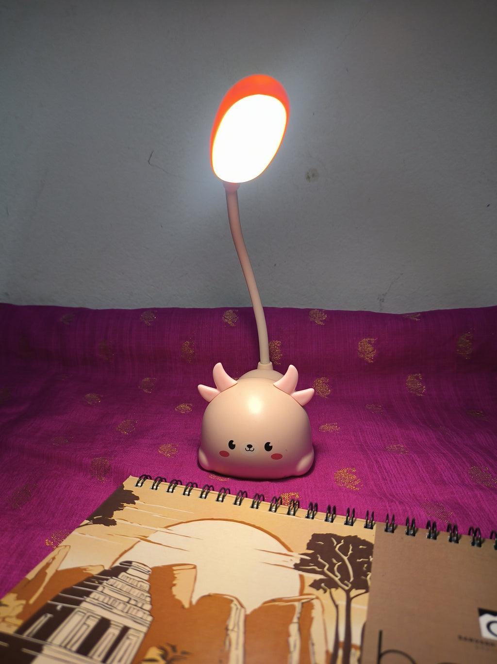Kid's Table Lamp - Cute & Safe Night Light for Children | Kasturi