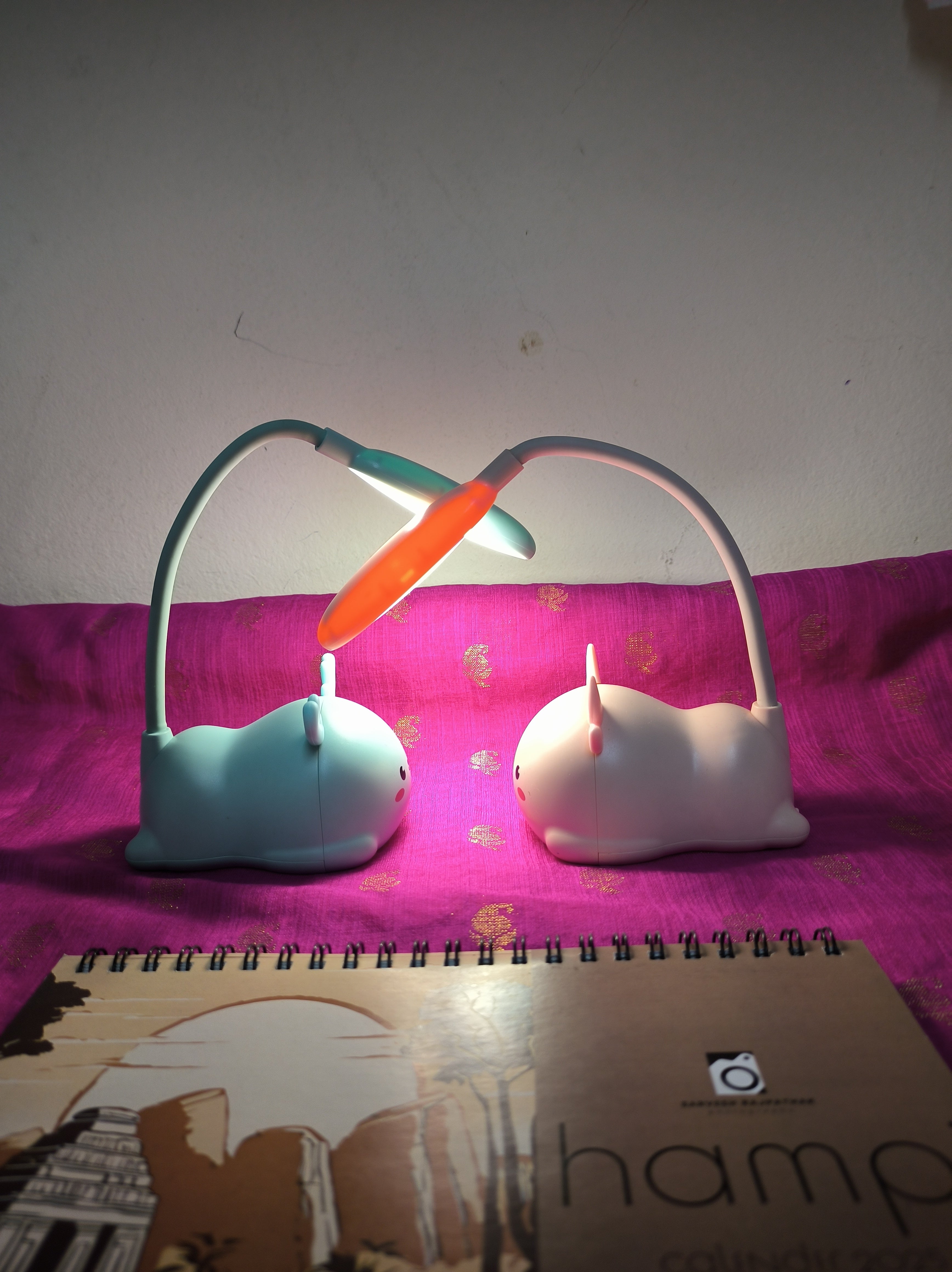Kid's Table Lamp - Cute & Safe Night Light for Children | Kasturi