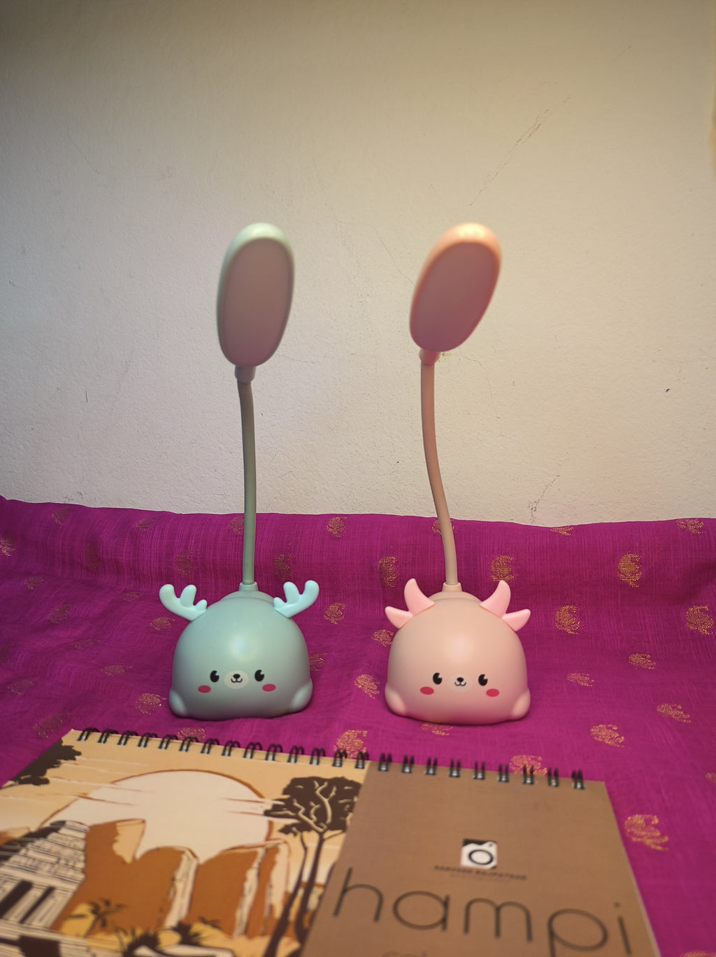 Kid's Table Lamp - Cute & Safe Night Light for Children | Kasturi