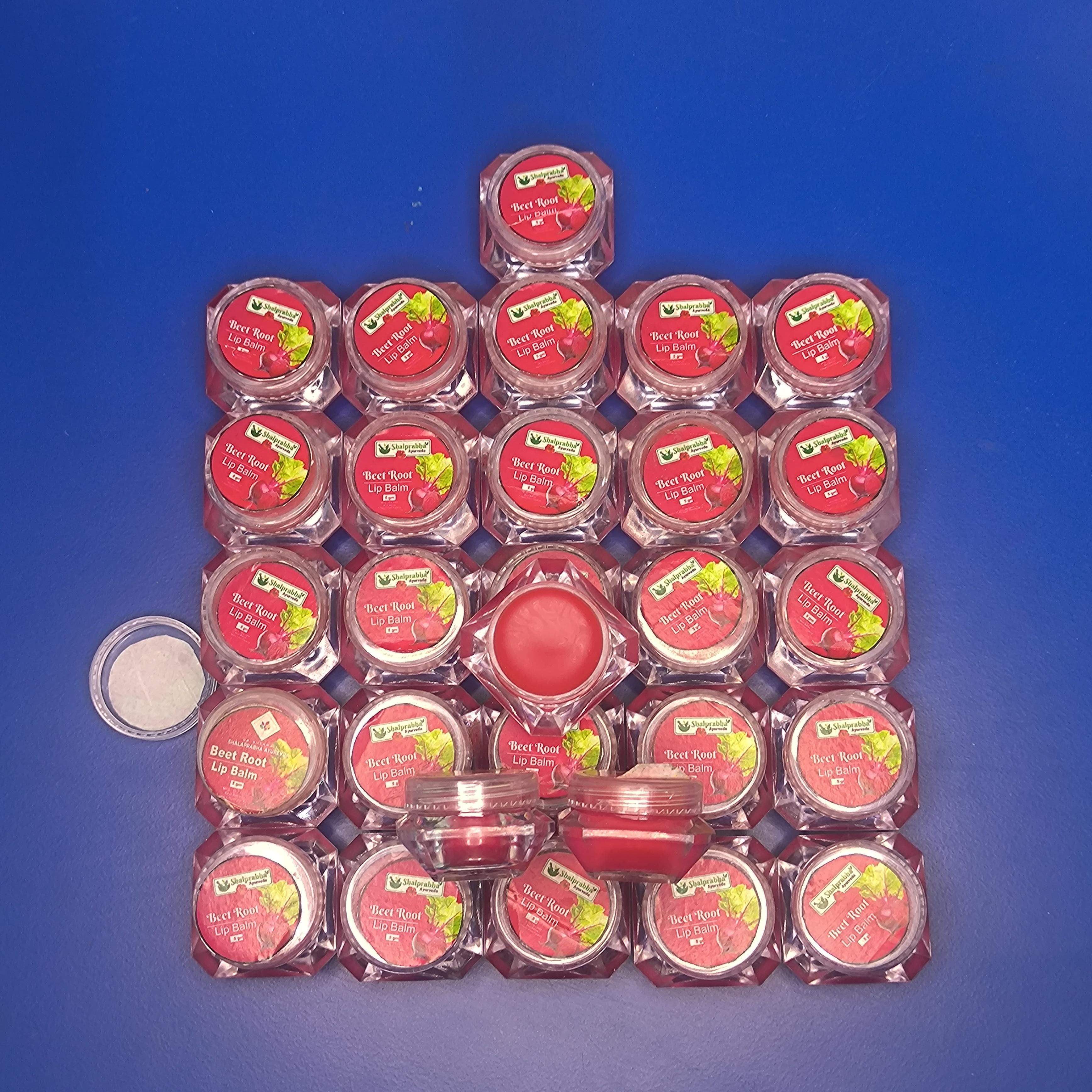 Ayurvedic Beetroot Lip Balm - Natural Lip Care | Kasturi